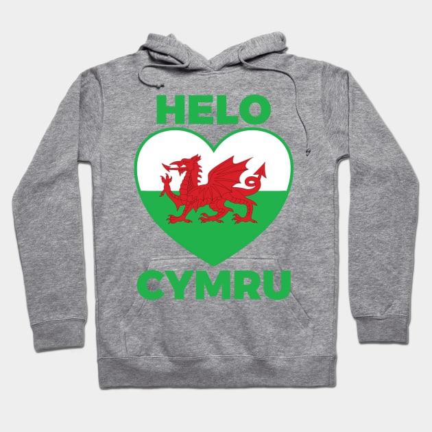 Helo Cymru Hoodie by DPattonPD